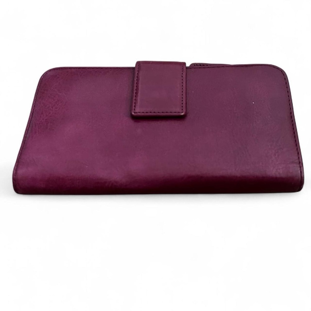 Wilson’s Leather beautiful burgundy quality leather wallet